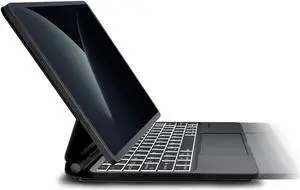 Doohoeek New Pull-Out Keyboard Folio for iPad Pro 11-inch (M4) 2024, iPad Pro 11" 2024 Floating Keyboard Case Magnetic Magic-Style Bluetooth Keyboard with Touchpad & Lighting Keys