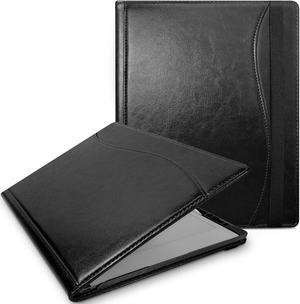 E NET-CASE Case for Remarkable Paper Pro Tablet 11.8 inch (2024 Released) - New Business Design Upgraded Leather Cover for Remarkable Paper Pro Digital Paper with Stand & Pen Holder (Black)