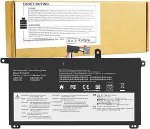 Fancy Buying T570 00UR891 00UR892 01AV493 Laptop Battery Replacement for ThinkPad T570 T580 P51S P52S Series 00UR890 00UR892 SB10L84121 SB10L84122 SB10L84123