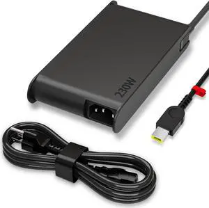 Newest Slim 20V 11.5A 230W Legion 5 Charger Fit for Lenovo Legion 5 7 Y540 Y545 Y730 Y740 Y900 Y910 Y7000 Lenovo Thinkpad P51 P52 P53 P71 P72 P73 ADL230NLC3A ADL230NDC3A 01FR046 01FR044 AC Adapter