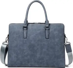 FSD. WG Business Bag Leather Messenger Bag Water Resistant Business Travel Briefcase Handbag Briefcase for Men