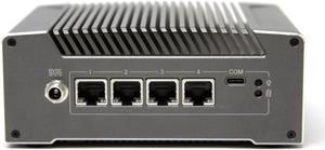 Protectli Vault V1410-4 Port, Micro Appliance/Mini PC - N5105, 4X 2.5G NICs, 8GB LPDDR RAM on-Board, 32GB eMMC on-Board, 250GB NVMe SSD