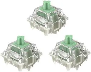 GATERON Baby Kangaroo 2.0 Switches for MX Mechanical Keyboard, 5-Pin 59gf Heavy Tactile RGB 22mm Dual-Stage Spring Factory Pre-lubed Switches(Baby Kangaroo 2.0,90Pcs)