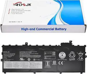 RDSJ 01AV429 01AV430 01AV431 01AV494 Laptop Battery for Lenovo ThinkPad X1 Carbon 5th Gen 2017 6th Gen 2018 Series SB10K97586 SB10K97587 SB10K97588 11.58V 57Wh