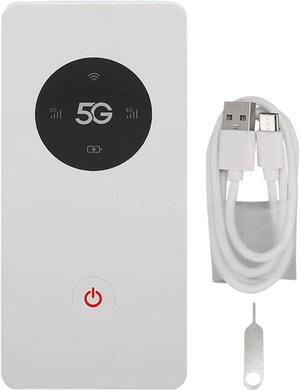 5G Mobile Hotspot, 5G Mobile Hotspot for Travel, Nano SIM Card Slot, Supports 16 Connected Devices, Hotspot for Home Business Office, Camping