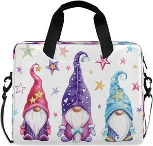 senya Laptop Bag Computer Bags Messenger Shoulder Bag Briefcase Magic Gnomes for Business Office Work