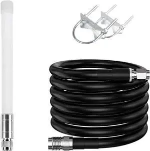 RAIGEN 3 dbi Antenna LoRa 915 MHz Indoor w/Updated Raigen 400 Low Loss Cable Omni-Directional HNT Hotspot for Cell Booster, WiFi, MNTD, Nebra, RAK, Bobcat, Syncrob, and Sensecap