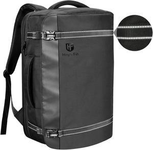 HIGH FIT Laptop Backpack Carry-on, 40L Travel Backpacks, Lightweight Business Rucksack,TSA Friendly Airline Flight Approved Weekender Bag Daypack, Larger Durable Backpack Fits 17.3 Inch Laptop
