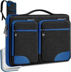 Hseok Laptop Sleeve 15 15.6 16 inches Case Protective PC Briefcase for Commuting and Business Trip,Blue