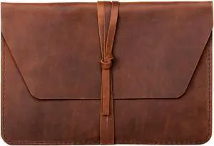 hecho. Top-Grain Leather Case for iPad Pro 13, iPad Air 13 & iPad Pro 12.9 M1/M2 with Pencil Holder - Handmade & Fair (iPad Pro Sleeve Cover Bag Skin) - Pablo