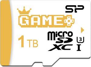Silicon Power 1TB SDXC Micro SD Card Gaming Memory Card, Compatible with Nintendo-Switch and Steam Deck