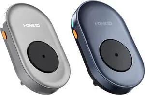 HONKID Undetectable Mouse Mover Jiggler with ON/Off Switch and USB Port Drive-Free,Simulate Physical Automatically Mouse Movement,Prevent Computer Laptop Inactive/Lockdown (Silver)