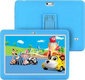 Tablet for Kids,Tagital T10K Kids Tablet 2GB RAM 32GB ROM Android 10,10.1 inch Display with WiFi,Bluetooth,Kids Mode Pre-Installed,WiFi Android Tablet (2021 Version) (Blue),Touch