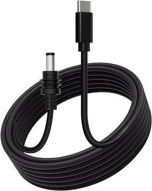 Starlink Mini USB C to DC Power Cable, Type-C to DC Power Cable for Starlink Mini, PD 20V USB-C Input to DC Male Output Waterproof, Compatible with 65W PD 20V Protocol Power Supply/Source (15M)