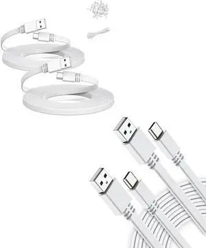 Itramax 2Pack USB A to USB C Charger Cable and 2 Pack Micro USB Power Cable