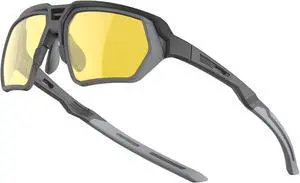 VIKISOIO Gaming Glasses 99% Blue Light Blocking Glasses Women Men, Reduce Digital Eye strain, Sleep Glasses,Computer Glasses (Gray Frame-Amber Len)
