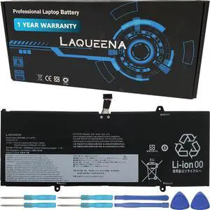 LAQUEENA L21C4PE2 Laptop Battery Compatible with Lenovo Y9000X 2022 Yoga 6 13ALC7 Yoga 6-13ABR8 Series L21D4PE1 L21M4PE2 SB11F29412 5B11F29411 SB11F29410 5B11F29414 SB11F29418 5B11F29421