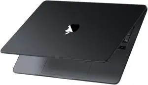 Compatible with MacBook Air 13.6 inch Case M4 M3 M2 2025-2022 [Like The Bare Device] Protective Hard Shell Matte Cover for MacBook Air 13 inch Case Model A3240 A3113 A2681-Obsidian Black