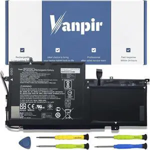 VANPIR PG03XL 831758-005 831532-422 Battery for HP Spectre X360 15-AP011DX 15-AP000NA 15-AP000NF 15-AP000NX 15-AP001NF 15-AP002NG Notebook PGO3XL 831532-421 HSTNN-LB7C 11.55V 65Wh 5680mAh Shape-B