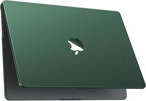 Macaset for MacBook Pro 14 inch Case 2025 M4 2024-2021 M3 M2 M1 Pro/Max [Beyond Bare Device] Hard Shell Case Matte Cover Laptop A3401 A3185 A3112 A2992 A2918 A2779 A2442 - Turquoise Green Clear