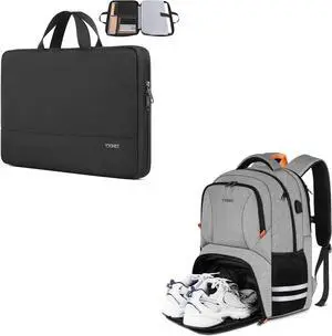 Ytonet Laptop Case 15.6 Inch, Water Resistant Laptop Bag Sleeve for Men Women Slim Laptop Cover