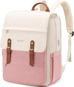 LOVEVOOK Travel Laptop Backpack Purse for Women Fashion Vintage Computer Backpack 15.6 Inch Large Teacher Nurse Backpack Casual Daypack for Business Work College
