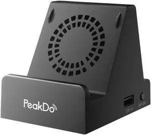 PeakDo Cooling Fan Dock Station for Wireless HDMI Transmitter Wireless Sender