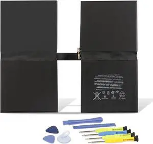 MULS A1754 Replacement Battery for Apple iPad Pro 12.9 2nd Gen 2017 A1670 A1671 Series Tablet 020-01238 MQDC2LL/A MP6H2LL/A MPL02LL/A MQDA2LL/A MP6G2LL/A MPKY2LL/A MQDD2LL/A MP6J2LL/A MPL12LL/A
