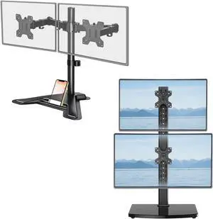 MOUNT PRO Dual Monitor Stand with Vertical Dual Monitor Stand