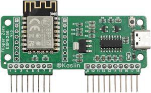 Flipper Zero ESP8266 Devboard, WiFi Deauther and Scanner Compatible, Type-C with CH340C USB Chip, Auto Flash Circuit, NodeMCU Compatible, Preloaded Deauther V2 Firmware, Accessories for Flipper Zero
