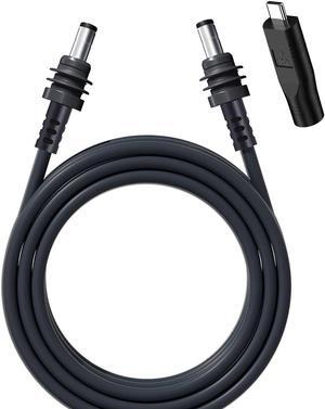 Starlink Mini DC Power Cable with USB C to DC Adapter, USB C to DC Power Cable for Starlink Mini, Compatible with 65W+ PD 20V Protocol Power Supply/Source, Indoor/Outdoor Grey(10M+ USB-C Adapter)