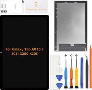 Olivechard for Samsung Galaxy Tab A8 10.5" 2021 LCD Display Screen Replacement - Original Screen Digitizer Assembly for Galaxy Tab A8 SM-X200 SM-X205 Repair Kit with Tools(Graphite)