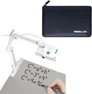 OKIOLABS OKIOCAM T Plus USB Document Camera and Tech Pouch Bundle