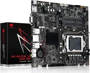 SHANGZHAOYUAN LGA 1155 Industrial Motherboard, H61 ITX Motherboard with DDR3 Slot, Mini PCIe WiFi, MSATA, SATA 3.0, HDMI-Compatible, VGA,for Intel 2th/3th gen i7/i5/i3/Xeon/Pentium/Celeron CPUs