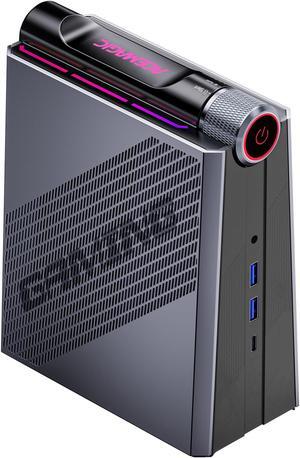 ACEMAGIC Mini Gaming PC Ryzen 9 6900HX+ AMD Radeon 680M (up to 4.9GHz) Mini Computers 32GB DDR5 1TB NVMe SSD Mini PC [3 Modes/RGB Lights] Mini Desktop Computer/WiFi6/BT5.2/4K UHD