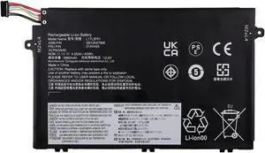 Vvsialeek L17C3P51 45Wh Laptop Battery with ThinkPad E14 E15 E480 E485 E495 E580 E585 E490 E590 E595 Series SB10K97609 01AV448 L17M3P52 L17L3P51 01AV445 L17M3P51
