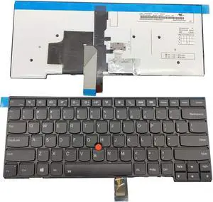 Sierra Blackmon (with Screwdriver New Laptop Keyboard US Layout for Lenovo ThinkPad T431 T431S E431 T440 T440P t460 T440S E440 L440 T450 T450S L450 T440E L460 L470 Black with Pointer with Backlight