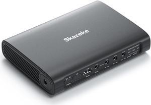 Skazeke Mini UPS Uninterrupted Power Supply 20000mAh Lithium ion Backup Battery with DC 12V/9V/5V/3A Output for Wireless Router, Modem, LED Light, CCTV Camera, Smartphone and More