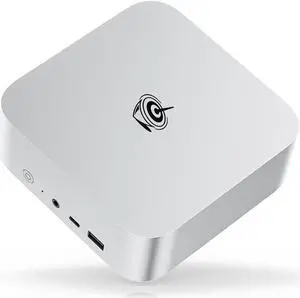 Beelink SER8 Gaming Mini PC, Ryzen 7 8745HS (up to 4.9GHz) Mini Computer, 24GB DDR5 5600MHz & 1TB PCle4.0 x 4 SSD, AMD Radeon 780M, Supports 4K Triple Displays, USB4, 2.5G LAN