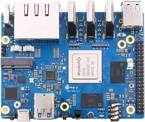 Orange Pi 5 Plus 8GB LPDDR4/4x Rockchip RK3588 8-Core 64-Bit Single Board Computer with eMMC Socket, Development Board Run Orange Pi/Ubuntu/Debian/Android 12 OS (8GB)