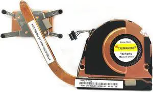 TXLIMINHONG New Compatible CPU Cooling Fan with heatsink for Lenovo Thinkpad Yoga S1 Yoga 12 04X6440 00HT721 00HT722 UDQFLYH01DCM FKW1 AT10D001PU0