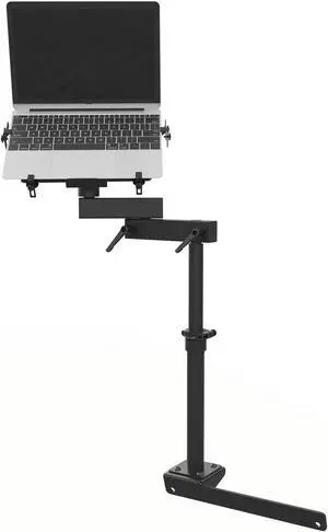 SPIRRELAB Truck Laptop Mount Fit for 2012-2025 Dodge Ram 1500 2500 3500 4500 5500, No-Drill Vehicle Computer Mount for Truck
