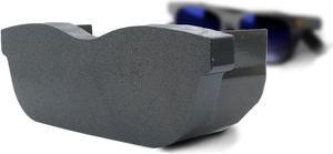 SplashNColor Lens Shade for VITURE One XR and Pro Glasses - Ultra-Premium Soft TPU Anti-Glare Light Blocker Accessory - Block Out Ambient Light - Easy to Attach Glass Shade