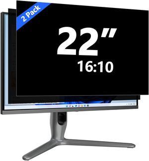 22 Inch Privacy Screen for Computer Monitor Eye Protection Anti Glare Blue Light Monitor Privacy Shield Screen 22 Inch 16:10 Aspect Ratio [2 Pack]
