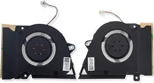 VVIEER New CPU & GPU Cooling Fan 12V for Asus ROG Zephyrus G14 GA401I / G14 GA401IV / G14 GA401IV-BR9N6 / G14 GA401IV-BS96 / G14 GA401IV-XS96, P/N: 6033B0084901 6033B0085001 DFSCK22105182H FMBB