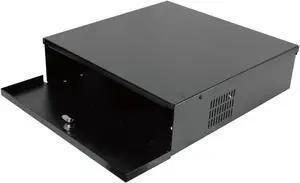 Tecmojo DVR Lock Box with Fan, Heavy Duty Electronics Security Box for NVR, POE Switch, Document, Metal Security Storage in Stores, Office, Home(18×18×5in)