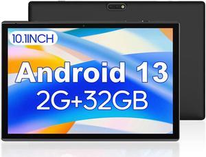 WDYQJE Android 13 Tablet - 10.1 Inch, 2GB RAM, 32GB ROM, 6500mAh Battery, 2MP + 5MP Dual Camera, 5G WiFi, Bluetooth
