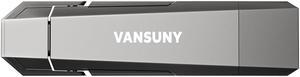 Vansuny 256GB USB Solid State Drive Up to 1000MB/s USB 3.2 Gen 2 Dual SSD USB A + USB C Portable External SSD for Android Phone Tablet Laptop MacBook PC