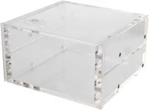 Water Cooling ,1.25L Water Cooling Cooling Reservoir All Transparent Acrylic Computer Accessories