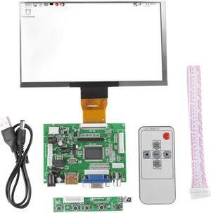 Vikye 7 Inch LCD TFT Display, 1024 x 600 HDMI VGA Monitor Screen Kit for Raspberry Pi 3/2 or Computer Display